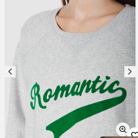 Scotch And Soda Green 'Romantic' Grey marl casual sweatshirt - Picture 3 of 3